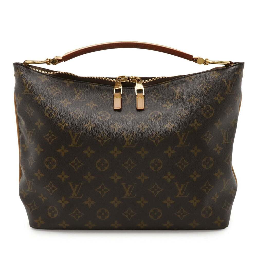 LOUIS VUITTON Brown Monogram Shoulder Bag